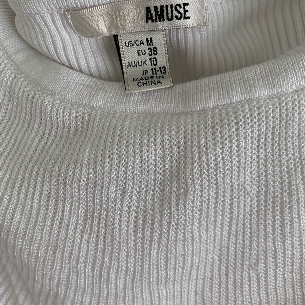 Amuse Society White Bodysuit - Picture 3 of 5
